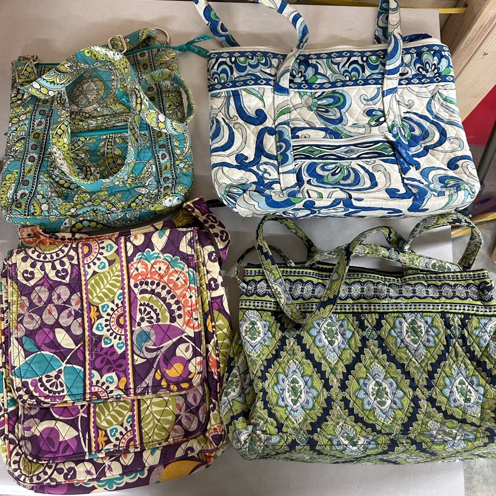Vera Bradley Vibrant Tote Collection